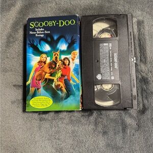 Scooby-Doo VHS Tape with Illustrated Slipcover - Blue